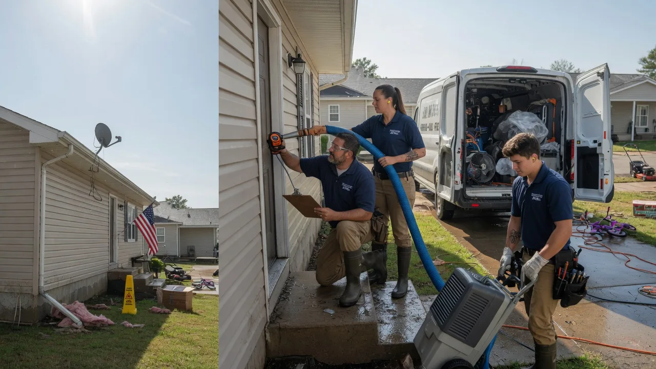 Ceiling Water Damage Restoration in Belfry, KY near me
